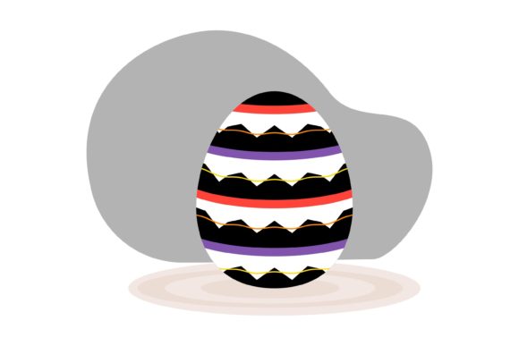 Easter Eggs Element Style: A Versatile Graphic Design Freebie for Creative Projects