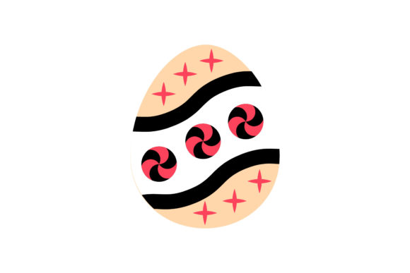 Easter Icon Egg Lollipop Design Creative – A Graphics Freebie Worth Adding to Your Collection