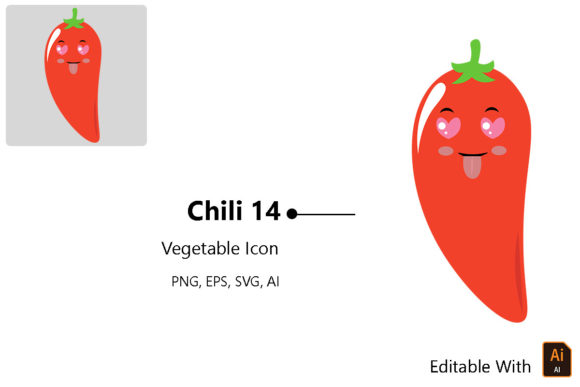 Emoji - Chili 14: A Versatile Graphic Design Freebie for Modern Branding