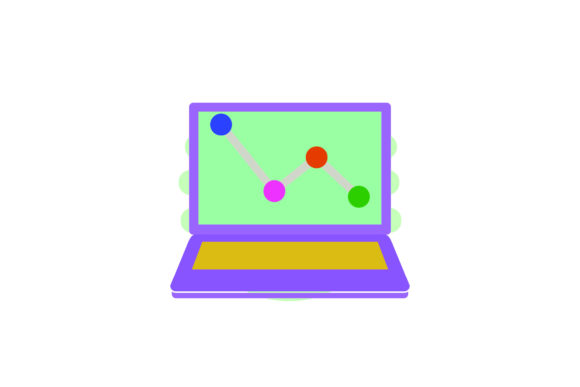Flat Icon Laptop Systematic Colorfull: A Freebie Graphic for Digital Product Creators
