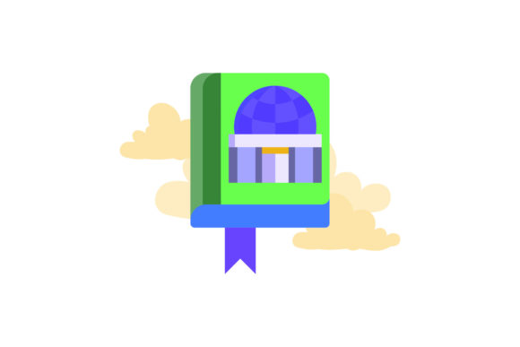 Icon Space Cute Book Green: A Graphics Freebie for Heartfelt Branding