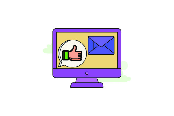 Laptop Flat Icon Like Color Outline – A Versatile Graphic Design Freebie