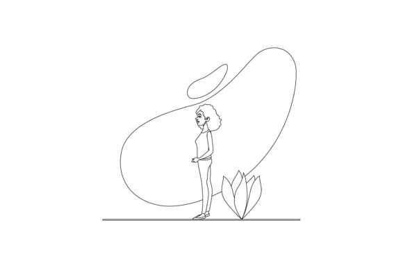 Person Vector Illustration Design: A Freebie Asset for Local Business Branding