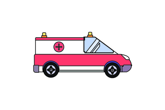 Travel Icon Ambulance Design Creative: A Graphics Freebie Worth Adding to Your Brand Kit