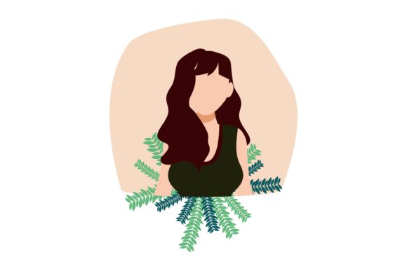 Woman Character Illustration: A Freebie Graphic with Big Brand Potential