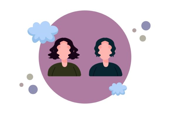 Women Character Design: A Versatile Graphic for Creative Marketplaces